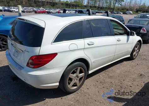 2010 Mercedes-Benz R 350 4Matic из США, поврежденный, VIN 4JGCB6FE9AA101574